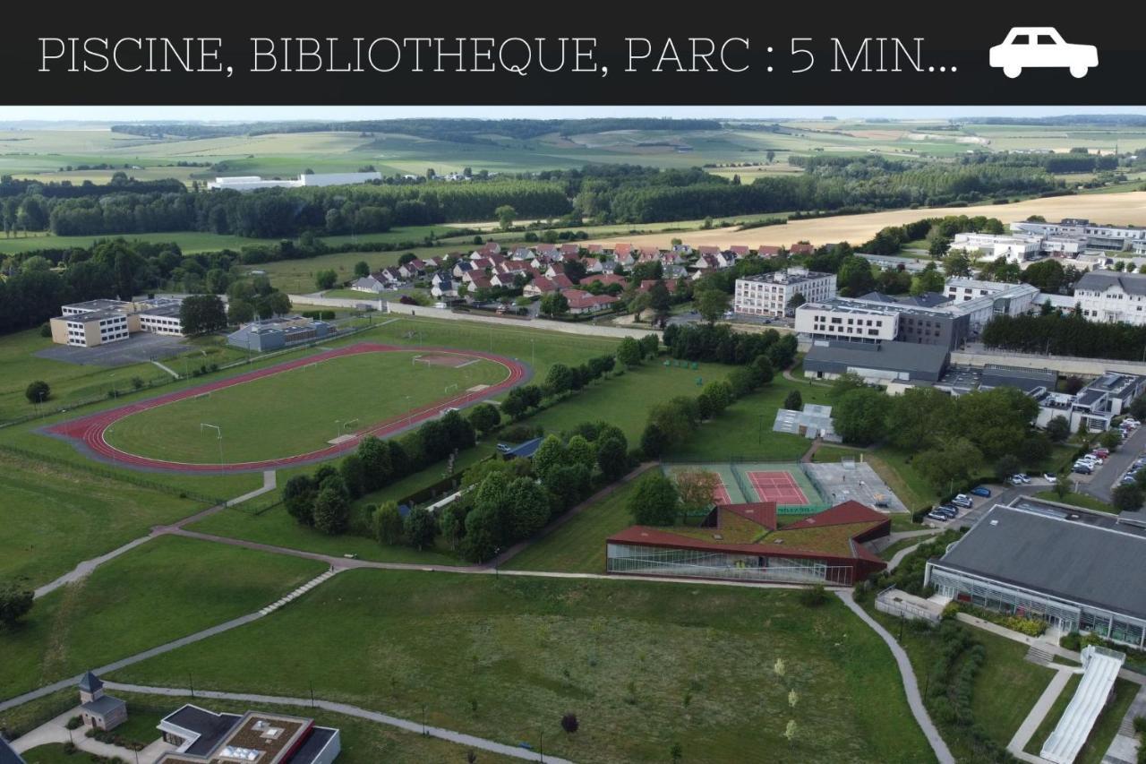 #casafouilloy De Plein Pied Avec Grande Terrasse Apartment Fouilloy